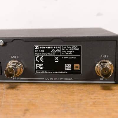 Sennheiser ew 100 G3 Handheld Wireless System A Range - NO POWER SUPPLY CG015YS image 7