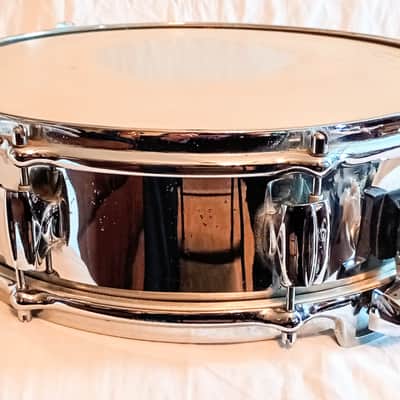 PREMIER VINTAGE  '70s ALUMINUM SNARE DRUM - CHROME - FREE SHIP TO C-USA! image 4