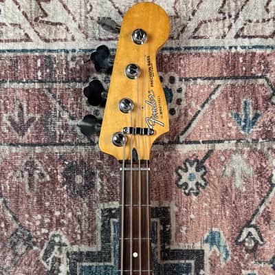 1992 Fender Precision Bass Standard MIM Made In Mexico Black Electric Bass Guitar W/ Hardshell Case & Upgrades! image 11