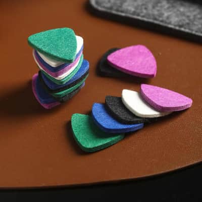 Ukulele Capo 2Pack with 10 felt picks for Soprano, Concert, Tenor, Baritone Ukulele image 2