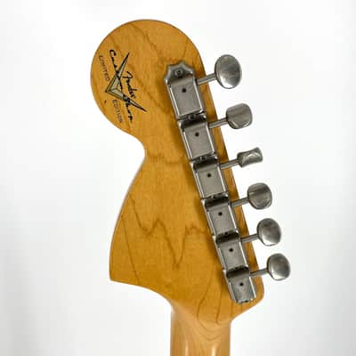 2005 Fender Custom Shop Limited Edition ’66 Stratocaster Closet Classic – Firemist Silver Metallic image 11