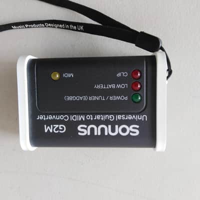 Sonuus G2M  Universal Guitar-to-MIDI Converter Black image 2