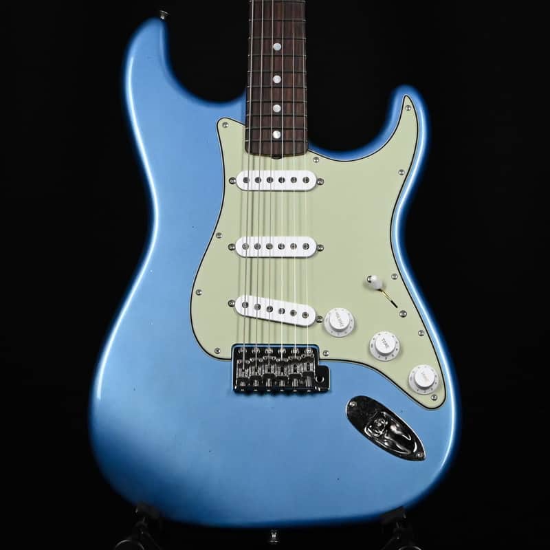 Fender Custom Shop NAMM 2025 Limited Edition 1965 Compound Radius Stratocaster Journeyman w/ Closet Classic Hardware- Aged Lake Placid Blue 2025 (CZ587172) image 1