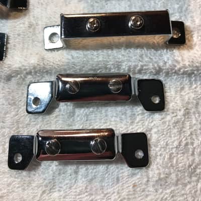 Ludwig P32 NOS Snare Butts (4) and 2 +2 other Snare Butts 1980's - Chrome image 3