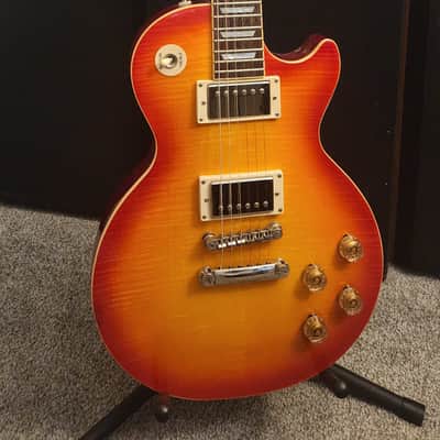 Epiphone Les Paul Tribute Plus 2016 - 2019 - Faded Cherry Burst image 3