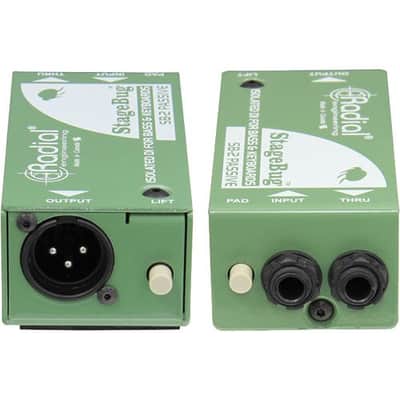 Radial Engineering StageBug SB-2 1-channel Passive Instrument Direct Box image 2