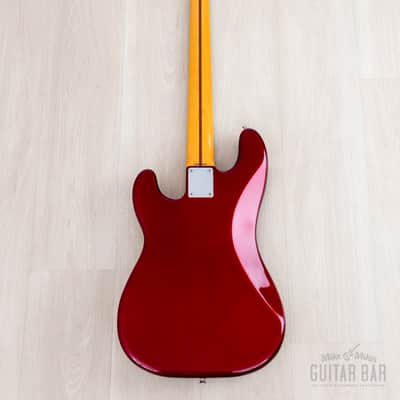 2011 Fender Precision Bass ‘57 Vintage Reissue PB57 Candy Apple Red Near-Mint, Japan MIJ image 3