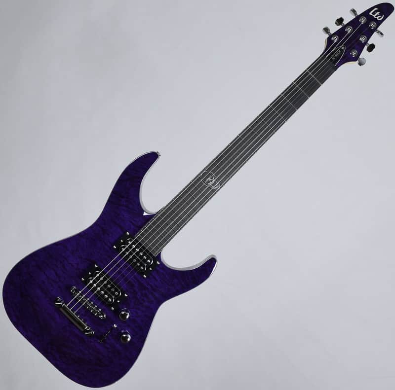 ESP LTD RC-600 Rob Caggiano Signature See Thru Purple | Reverb