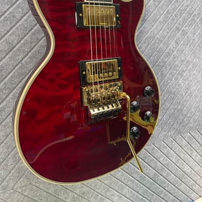 Epiphone Alex Lifeson Les Paul Custom Axcess Ruby SkunkWerx Premier Collection image 3