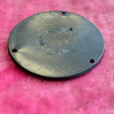 Vintage 1959 Gibson Les Paul Standard Backplates Black with "roll marks" Burst Part - Screws incl! image 5