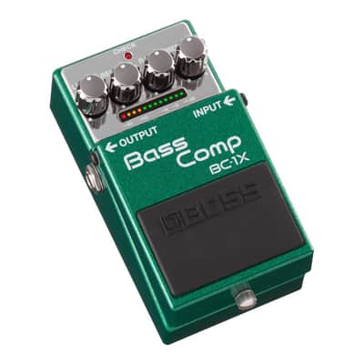 BOSS BC-1X Bass Premium Compressor Pedal with Multiband Compression, Advanced BOSS MDP Technology, and 12-Segment Gain Reduction Indicator image 4