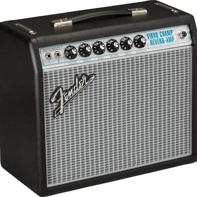 Fender '68 Custom Vibro Champ® Reverb, 120V 5 Watt Guitar Tube Amp 2279000000 image 1