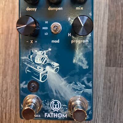 Walrus Audio Fathom Multi-Function Reverb 2018 - Present - Blue image 1
