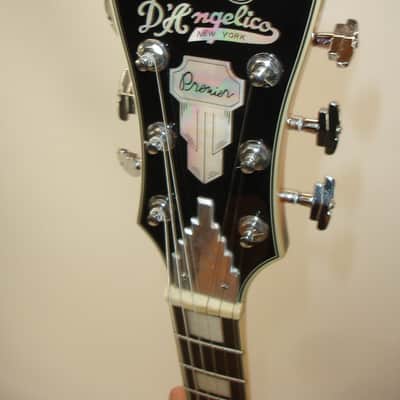 D'Angelico DAPDCVSBCSCB9EX Premier DC Boardwalk (P90s) Semi-Hollow Electric Guitar, Vintage Sunburst (Guitar Center Exclusive) image 11