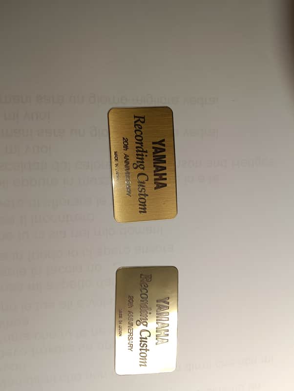Yamaha Yamaha 9000 Recording Custom th20 Anniversary 1995 - Brass image 1