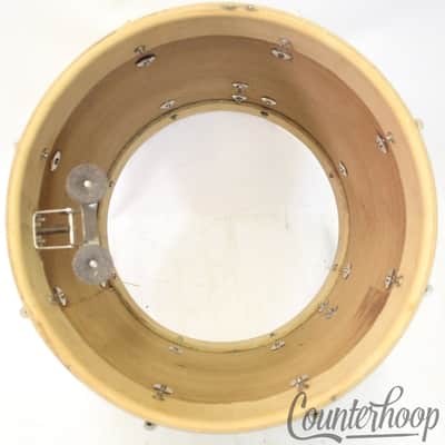 Slingerland 16x16"40s Floor Tom Drum Radio King Engraved White Marine Pearl WMP image 10