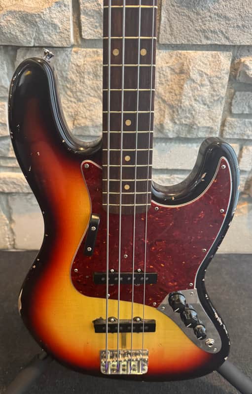 RS Guitarworks Old Friend Slab Bass Sunburst | Reverb