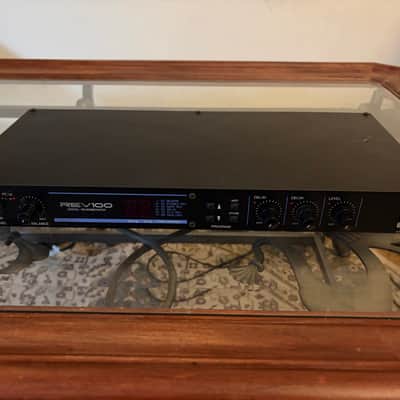 Yamaha REV100 Digital Reverberator 1990s - Black image 2