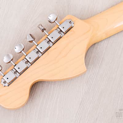 2014 Fender Stratocaster ST/HO/3S Mahogany Semi-Hollow Sunburst w/ DiMarzio Area 61, Japan MIJ image 5