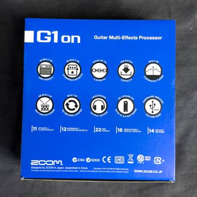 Zoom G1on Guitar Multi-Effects Processor Pedal image 13