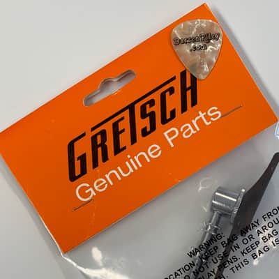 Gretsch Chrome Space Control Bass Bridge with Rosewood Base 0080621249 image 3