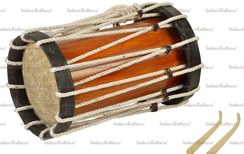 Handmade Chenda High Quality Kerala Wooden Musical Instrument Drum Melam image 1