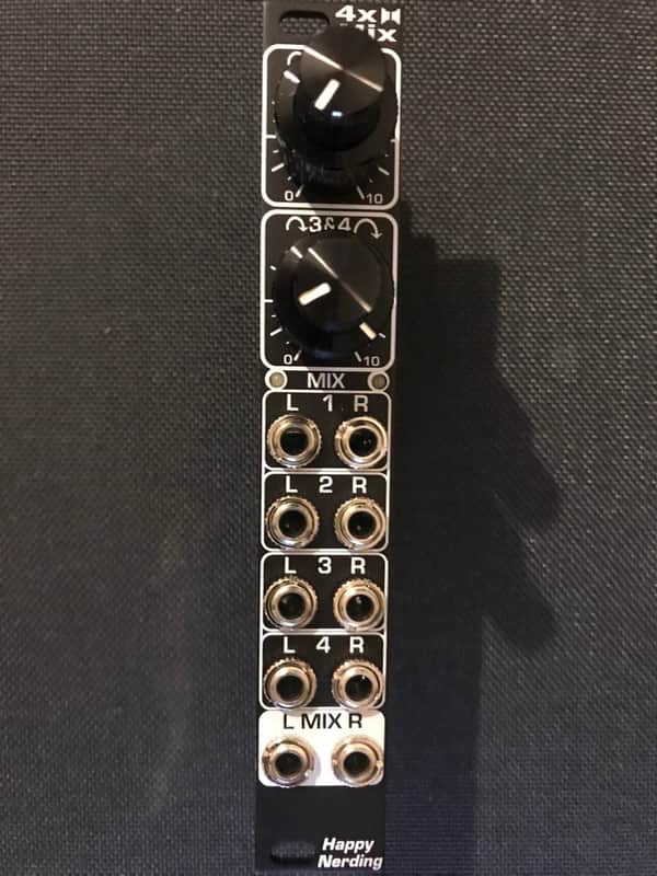 Happy Nerding 4xMix Stereo Mixer 2021 Black (PRE_ORDER) image 1