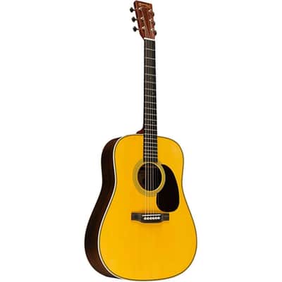 Martin D-28 Billy Strings Signature Acoustic Guitar w/ Hardshell Case - Natural with Antique Toner image 2