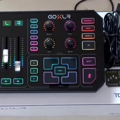 TC Helicon GoXLR, Go XLR, 4-Channel Mixer, Motorized Faders, Sound Board and Vocal Effects, Warranty image 3