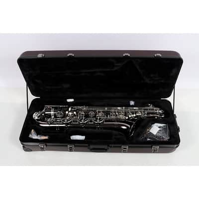 Allora ABS-550 Paris Series Baritone Saxophone Regular Black Nickel Body Silver Keys image 4