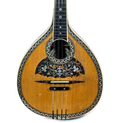 Flat-Back Mandolin Model Luxe Bruno Klemm 1890's / 1900's image 12