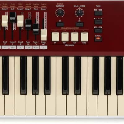 Hammond M-Solo Portable Organ - Burgundy image 1