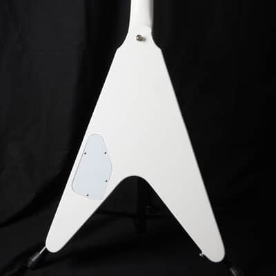 Epiphone Limited Edition Brendon Small "Snow Falcon" Flying V Snow Burst image 4