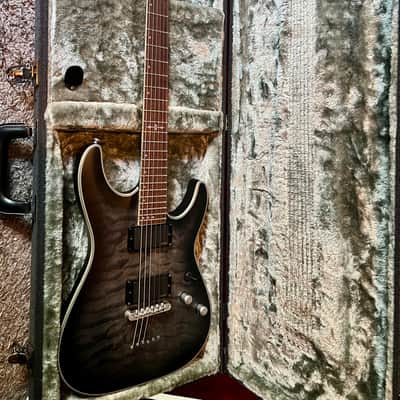 Schecter C-1 Platinum w/ Road Runner hardshell case image 13