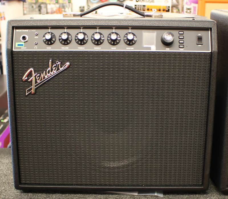 Fender Mustang LTX50 50-Watt 1x12" Digital Modeling Guitar Amplifier Combo Black image 1