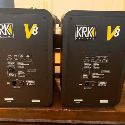 KRK V8 Series 4 2-Way 8" Active Studio Monitors (Pair) USED - EXCELLENT CONDITION image 4