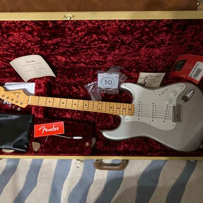 Fender American Original '50s Stratocaster with Maple Fretboard 2020 - 2022 - Inca Silver image 21
