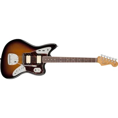Fender Kurt Cobain Signature Jaguar Guitar Rosewood Fingerboard w/ Dimarzio Pickups - 3-Color Sunburst image 5