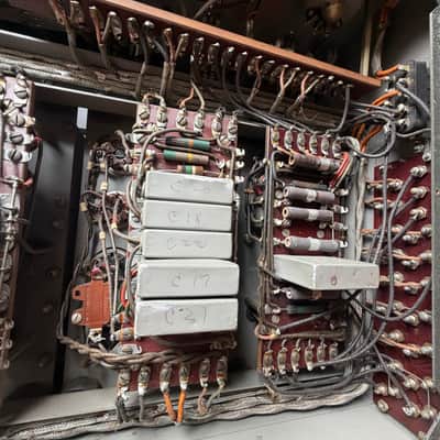 1938 Collins Radio Co. 12H-6 Console tube mixer broadcast preamp image 17