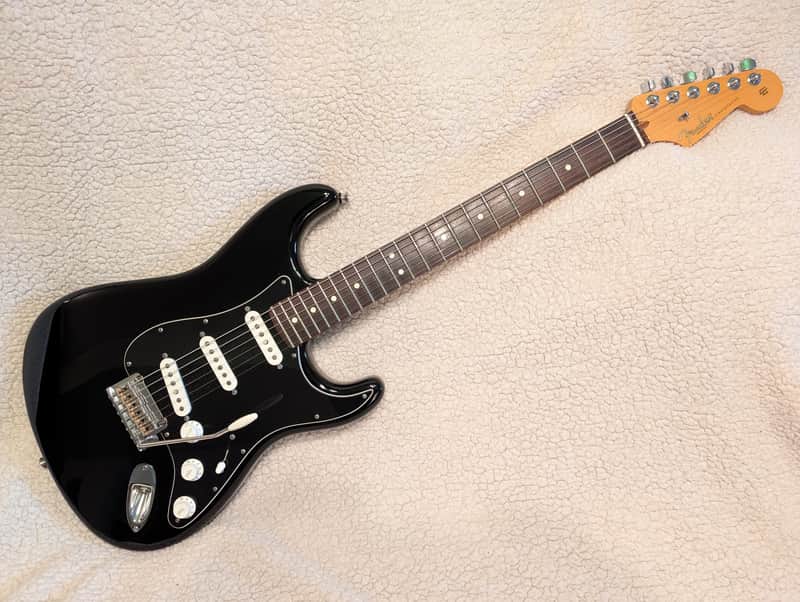Fender American Standard Stratocaster with Rosewood Fretboard - 2012, Black image 1