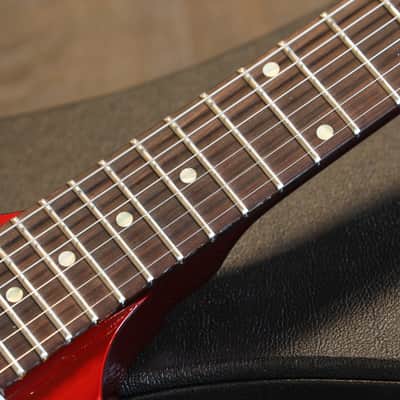 Minty! 2024 Gibson Custom Shop 1967 Reissue Flying V Electric Guitar Sparkling Burgundy + COA OHSC image 8