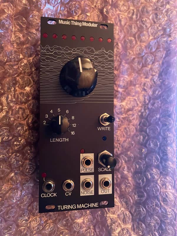 Music Thing Modular Turing Machine MkII (Black/Various Knob Colours) 10hp Eurorack Module image 1
