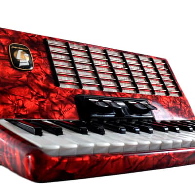 TOP Quality, German Made Piano Accordion Weltmeister Stella 48 bass, 5 switches+Original Hard Case&Shoulder Straps - Accordian, Fisarmonica image 13