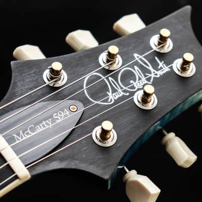 PRS USA Paul Reed Smith McCarty 594 Semi-Hollow Wood Library "Faded Blue Jeans + Ebony" (2021) image 13