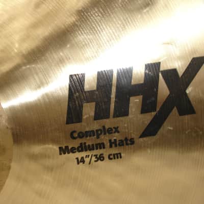 Sabian HHX Complex 14" Medium Hi-Hat Cymbals (Pair) image 3