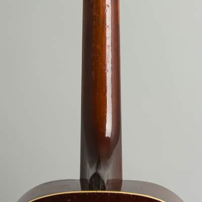 Kay Kraft  Jumbo Style A Acoustic Guitar,  c. 1932, black gig bag case. image 9
