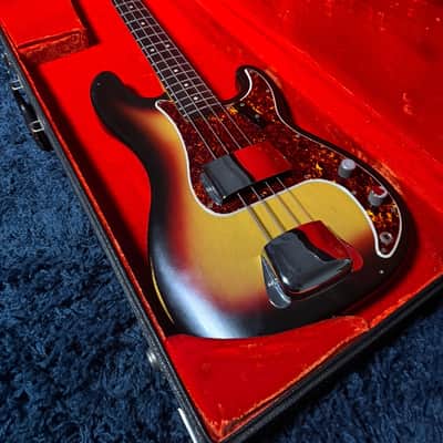 Fender Pbass 1966 - Sunburst image 1