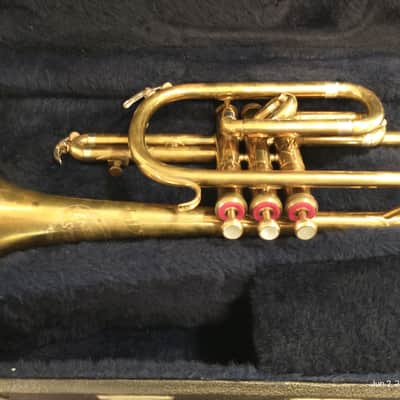 Vintage German made 'American Student' cornet image 1