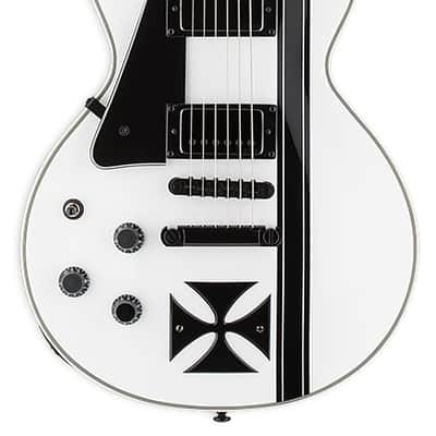 ESP LTD Iron Cross Electric Guitar. Left Handed Snow White image 1
