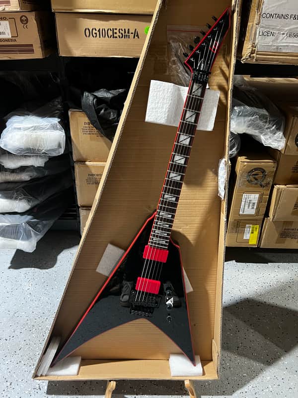 ESP LTD Gary Holt GH-SV-200 Signature Electric Guitar - Black, Rosewood Fingerboard image 1
